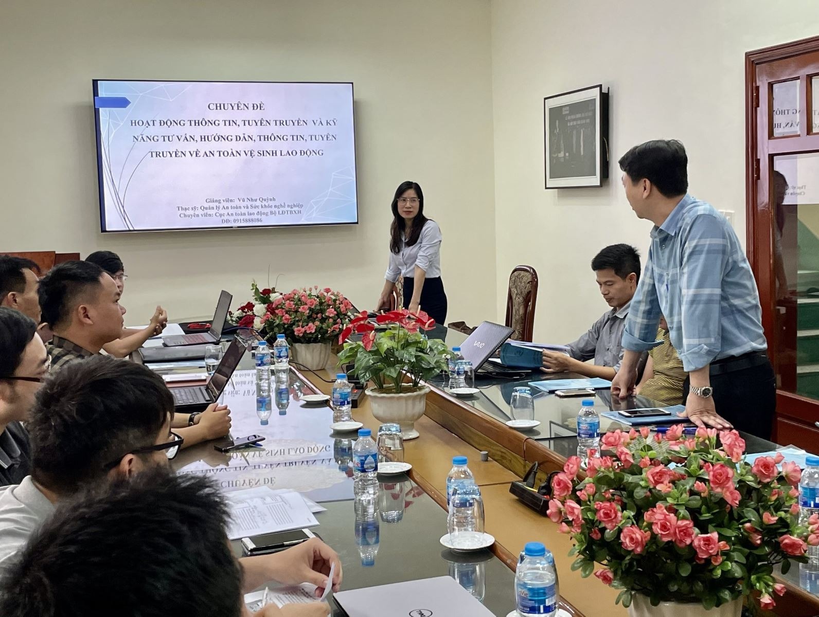 Huấn luyện nội dung hệ thống pháp Luật an toàn, vệ sinh lao động