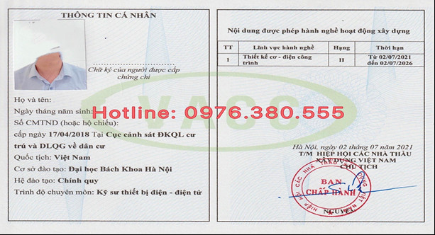 Chứng chỉ hành nghề thiết kế xây dựng giúp chứng nhận năng lực của một người trong lĩnh vực thiết kế xây dựng công trình