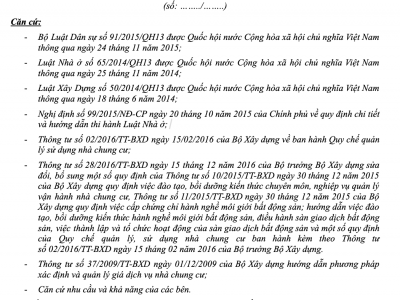 Mẫu hợp đồng quản lý vận hành nhà chung cư mới nhất 2024