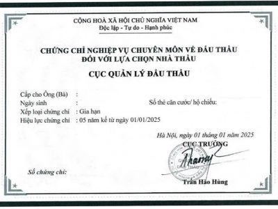 Ôn thi chứng chỉ hành nghề đấu thầu – Lịch thi, chi phí & tài liệu mới nhất 2025