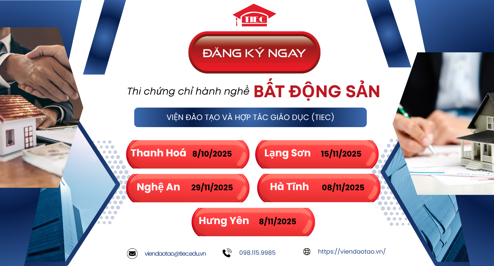 Liên hệ Viện Đào Tạo