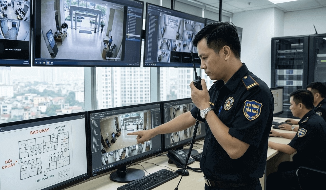 Quản lý an ninh và an toàn tòa nhà