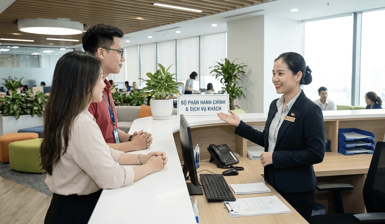 Quản lý hành chính và dịch vụ khách hàng