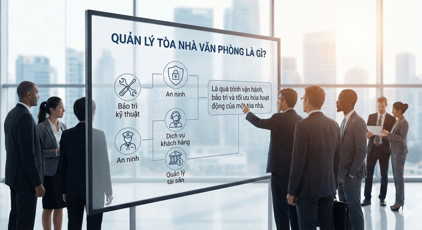 Quản lý tòa nhà văn phòng là gì?
